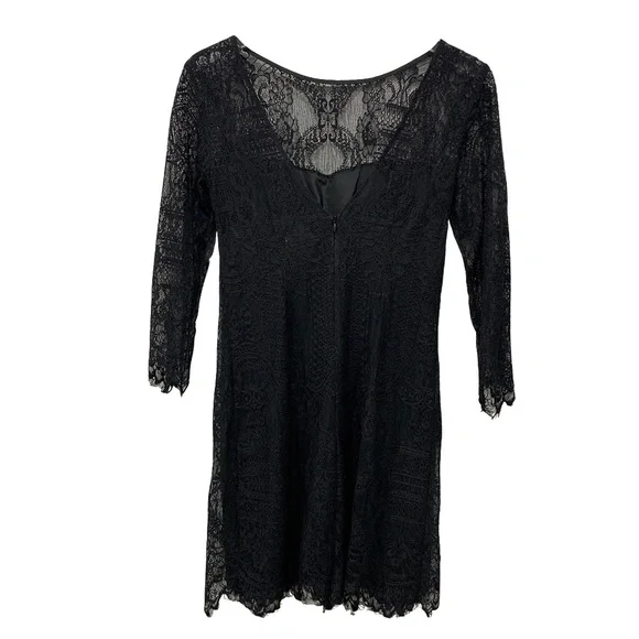 BB Dakota Everton Lace Dress Size 4 Party Cocktail - Picture 2 of 7